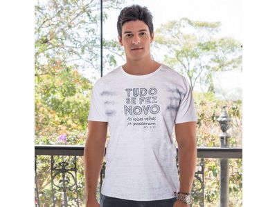 Camiseta Tudo se Fez Novo FA2699