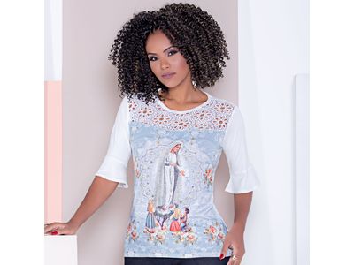 Blusa Nossa Senhora de Fátima PR2924