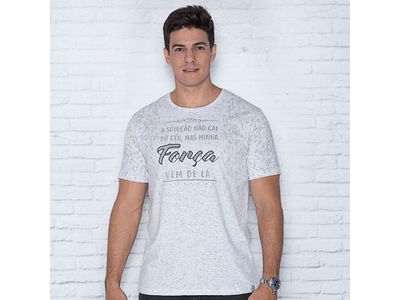 Camiseta Força Vem do Céu MS2789