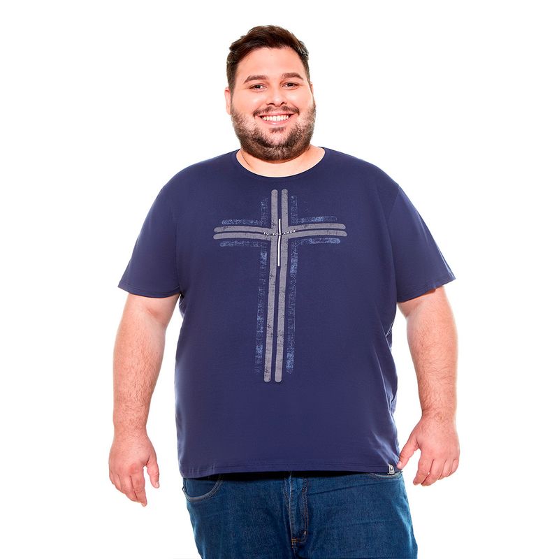 camiseta-foi-por-amor-azul-frente