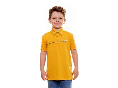 Camiseta Gola Polo infantil Obra-prima de Deus GMP9682