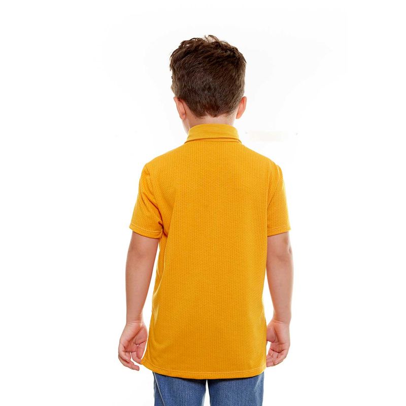 camiseta-gola-polo-infantil-obra-prima-de-deus-amarelo-costas