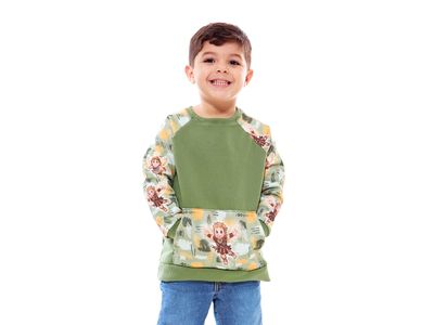 Moletom infantil masculino Miguelzinho DV11077