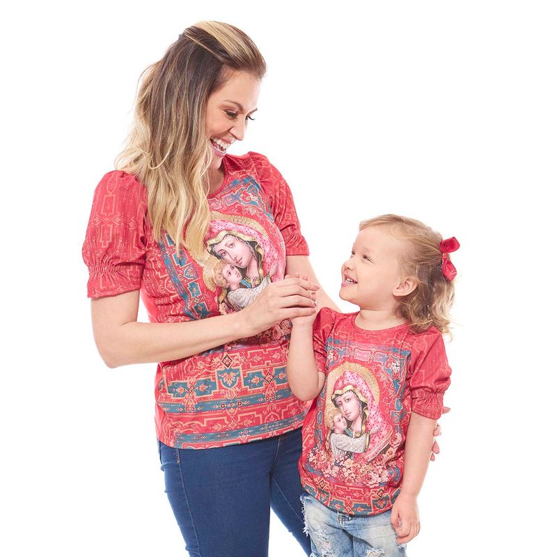 baby-look-infantil-mae-imaculada-mae-e-filha
