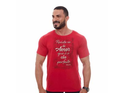Camiseta Revista-se do Amor que é o elo perfeito Slim MS11132
