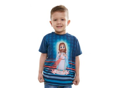 Camiseta Infantil Jesus Misericordiosinho AK11257
