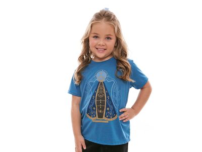 Camiseta infantil Nossa Senhora Aparecida DV11129