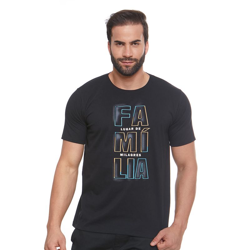 camiseta-familia-lugar-de-milagres-frente-preto