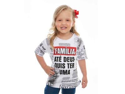 Camiseta Infantil Sagrada Família DV11943