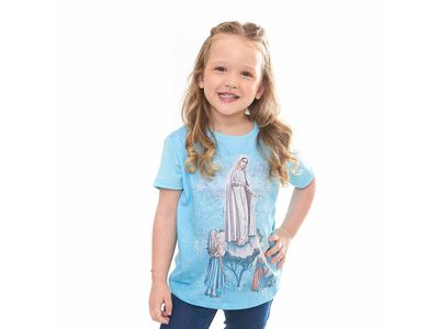 Camiseta Infantil Nossa Senhora de Fátima DV12060