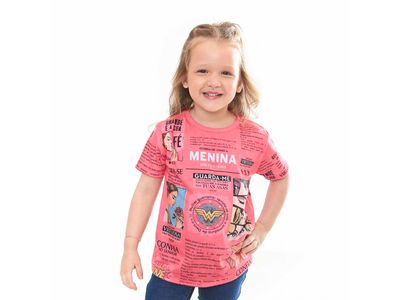 Baby Look Infantil Menina dos olhos de Deus MS11960