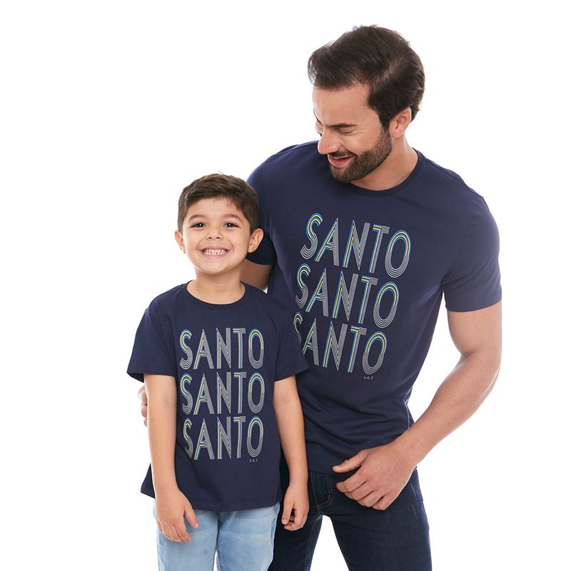 Camiseta-Santo--Santo--Santo-MS11904--azul-pai-e-filho