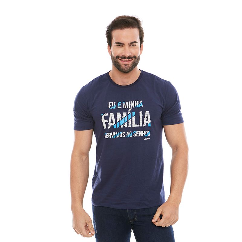 Camiseta-Eu-e-Minha-Familia-Servimos-ao-Senhor-MS11907--azul-frente