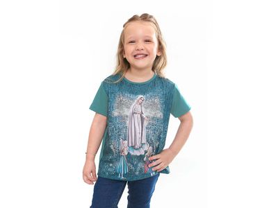 Camiseta Infantil Nossa Senhora de Fátima DV12060