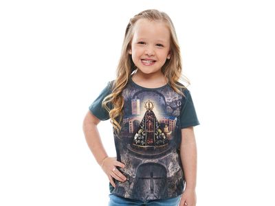 Camiseta Infantil Nossa Senhora Aparecida DV12431