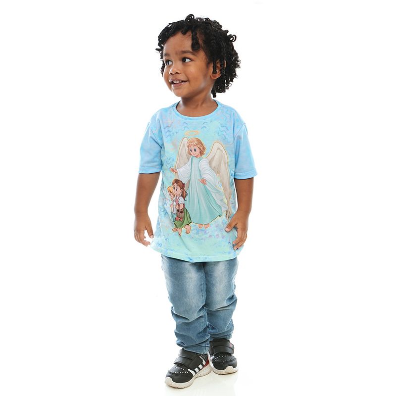 Camiseta-Infantil-Anjo-da-Guarda-AK12475-frente