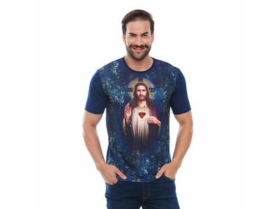 Camiseta Sagrado Coração De Jesus DV11580
