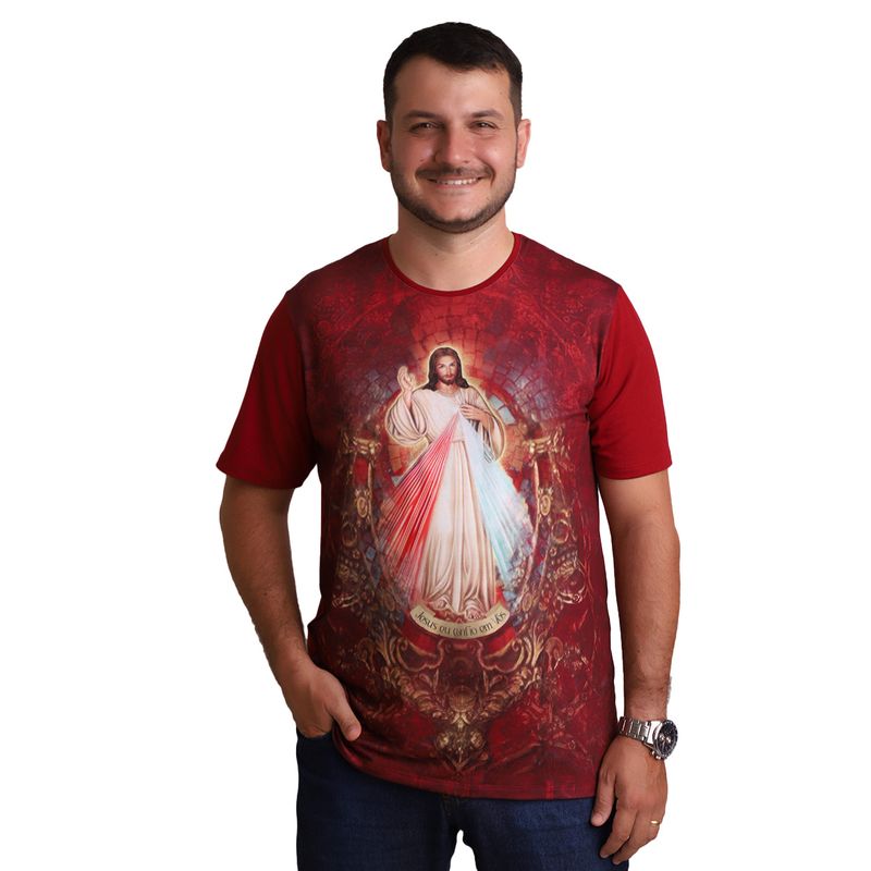 Camiseta-Jesus-Misericordioso-frente