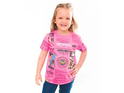 Baby Look infantil Menina dos Teus Olhos MS11960