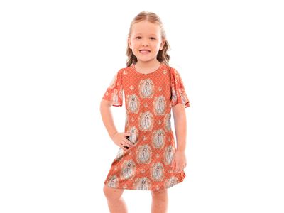 Vestido Infantil Nossa Senhora de Fátima DVV12885