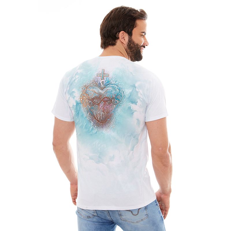 Camiseta-Sagrado-Coracao-de-Jesus-branco-frente-casal