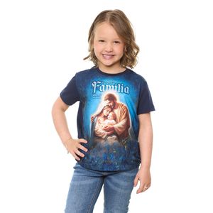 Camiseta Infantil Unissex Sagrada Família DV13366