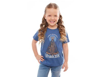 Camiseta Infantil Nossa Senhora Aparecida DV12741