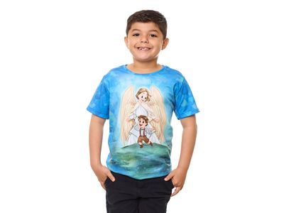 Camiseta Infantil Anjo da Guarda AK13356