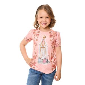 Baby Look Infantil Nossa Senhora de Fatima FS13005