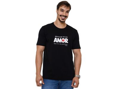 Camiseta Revista-se do Amor que ele é o Elo Perfeito MS13757
