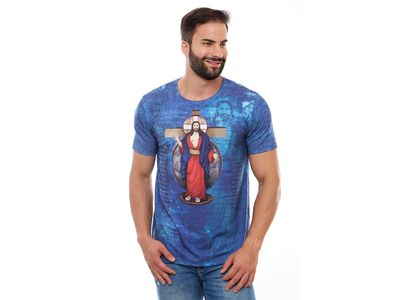 Camiseta Jesus das Santas Chagas DV12722