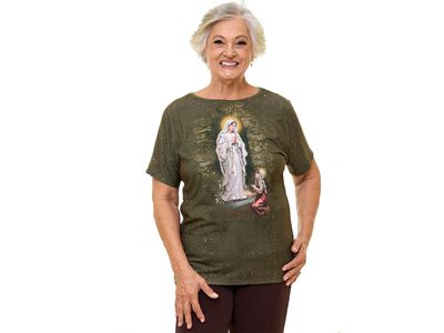 Baby Look Nossa Senhora de Lourdes FS13787