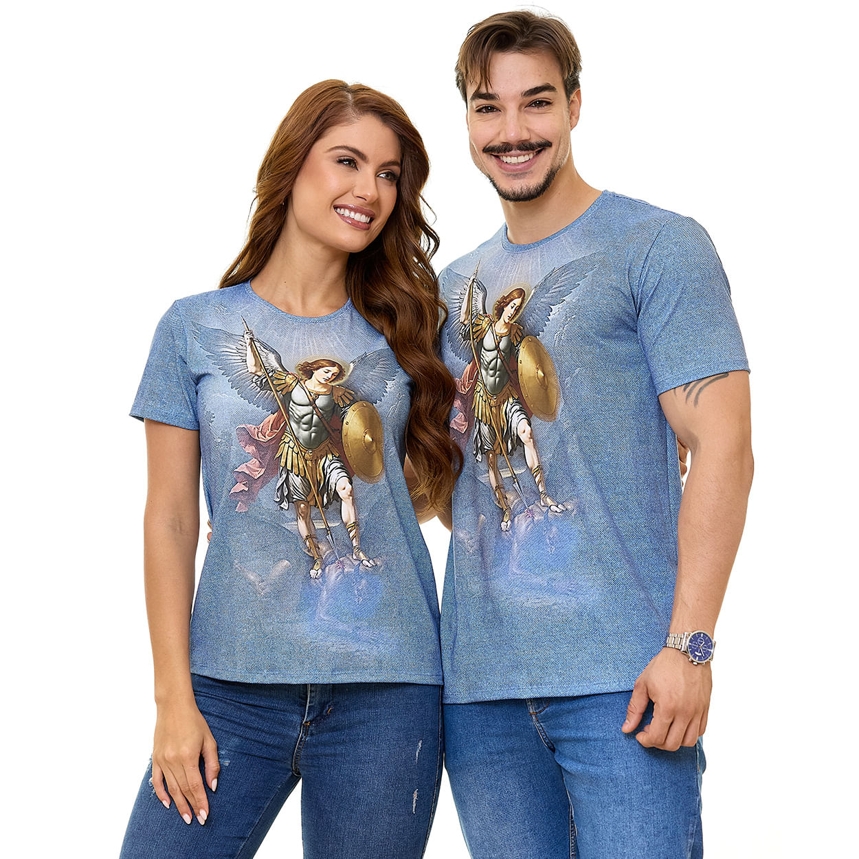 Camiseta São Miguel Arcanjo DV13886 - Ágape Moda