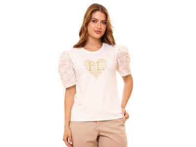 Blusa Fé, Paz, Amor MS14004